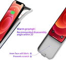 Compra tu case de carga slim de goma suave 5500mAh para iPhone 12/12 Pro en Guatemala, encuentra el mejor precio en mayorista de accesorios y reparaciones de iPhone.