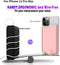 Encuentra la batería soft rubber slim de 5500mAh para iPhone 12/12 Pro color rosa en Guatemala.