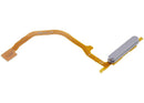 Cable flex gris premium para sensor de huella de Samsung Galaxy A17 5G (A176), listo para reparación.
