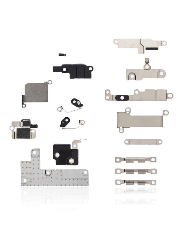 Juego completo de soportes metalicos pequenos para iPhone 7