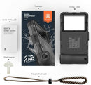 Protege tu teléfono de agua y polvo con la funda impermeable 15M SHELLBOX QSK-2 en Guatemala.
