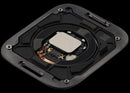 Tapa trasera de aluminio Space Black para Apple Watch Series 7 41mm GPS, con sensores de salud.