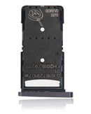 Bandeja SIM negra para Motorola Droid Turbo 2 (XT1585, XT1580, XT1581) repuesto de pieza.