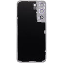Tapa trasera Bora Purple para Samsung Galaxy S22 5G con lente de cámara integrada, ideal para reparación.