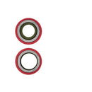 Lentes de cámara trasera rojos con soporte y bisel para iPhone 12/12 Mini (A2172, A2400) en pack de 10.