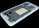 Marco intermedio original Samsung Galaxy A55 5G Iceblue (A556), bisel de repuesto.