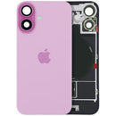 tapa trasera con MagSafe Magnet y NFC y Flashlight flex iPhone 16 (Service Pack) (Pink)