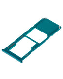 Bandeja de tarjeta SIM para Samsung Galaxy A30S (A307 / 2019) color verde en Guatemala.