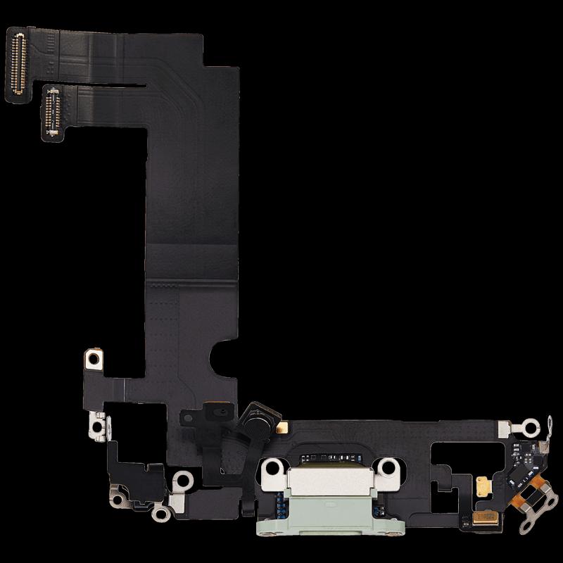 Puerto de carga para iPhone 12 Mini (OEM usado) (Verde)