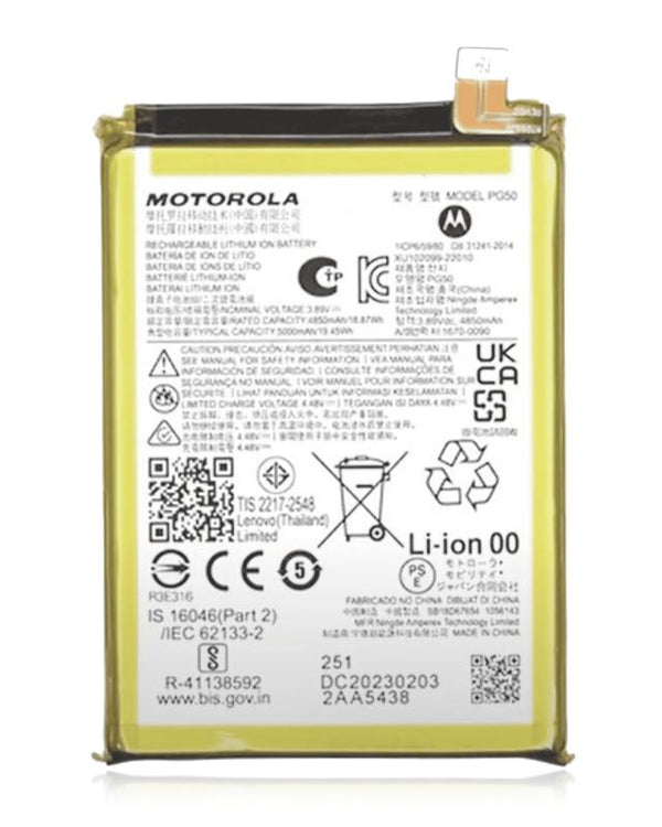 Encuentra la batería original para tu Motorola Moto G Stylus 5G en Guatemala con garantía.
