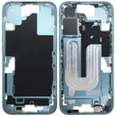 Carcasa de marco medio con piezas pequenas iPhone 16 (US Version) (Teal)