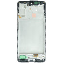 Pantalla OLED Aftermarket Plus con marco para Samsung Galaxy A17 5G (A176), ideal para reparación de display roto.