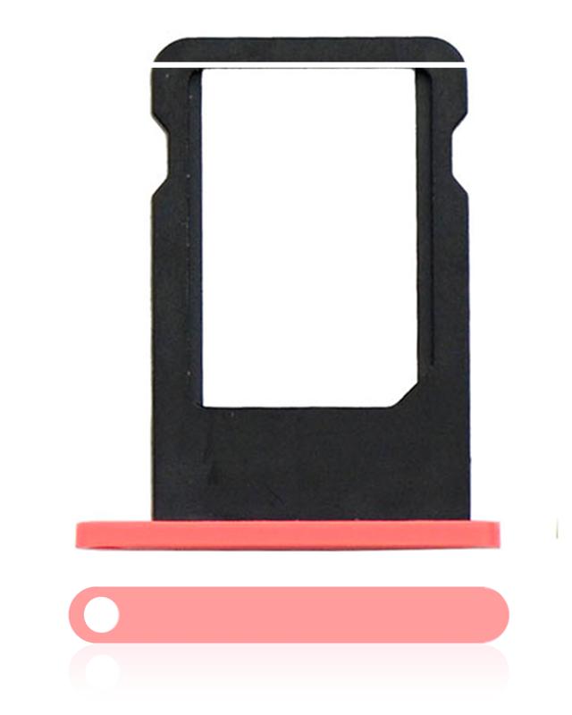 Encuentra la bandeja SIM compatible de color rosa para iPhone 5C en Guatemala en nuestro catálogo de componentes y partes para reparaciones de iPhone.