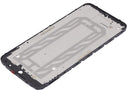 Marco de pantalla frontal negro para Samsung Galaxy A16 5G (A166P, 2024), repuesto original.