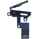 Puerto de carga gris espacial para iPad Air 13 (2025) con flex cable, ideal para reparación de repuesto.