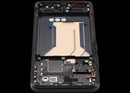 Pantalla OLED negra refurbished para Xiaomi 14, con marco, ideal para reparación de pantalla rota y repuesto.