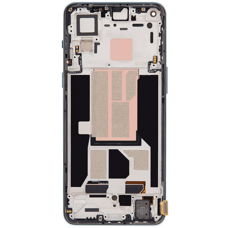 Compra la pantalla OLED con marco para OnePlus Nord 2 5G en Guatemala, disponible en color Blue Haze.