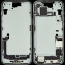 Encuentra la mejor carcasa mid-frame con puerto de carga para iPhone 15 Plus en Guatemala en nuestro taller de reparaciones con garantía.