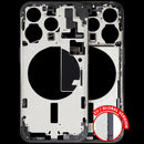 Carcasa intermedia con piezas pequenas iPhone 15 Pro (Negro Titanium)