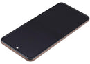Pantalla OLED Motorola Razr Ultra 2026 (XT2655) reacondicionada de color cocoa, con marco para reparación.