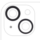 Anillo embellecedor negro para cámara trasera de iPhone 15/15 Plus, repuesto para reparación.