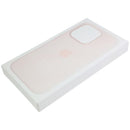 Funda de silicona rosa claro OEM para iPhone 15 Pro con MagSafe, protección suave y ajuste perfecto.
