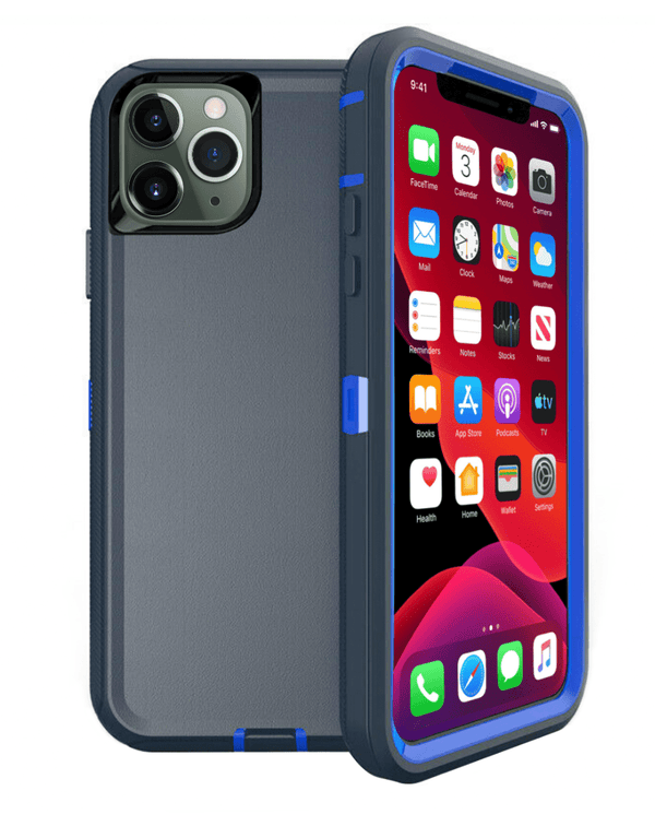 Protege tu iPhone 11 Pro Max con una funda heavy duty DARK BLUE en Guatemala.