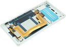 Pantalla LCD original blanca para Sony Xperia M4 Aqua (modelos E2303, E2306), ideal para reparación de pantalla rota.