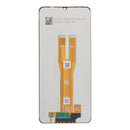 Pantalla de repuesto genérica para Samsung Galaxy A06, color negro, con herramientas de instalación.