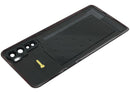 Tapa trasera original OnePlus Nord 5G negra, modelo AC2001/AC2003, repuesto para reparación de móvil.