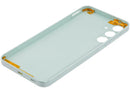 Tapa trasera verde agua para Samsung Galaxy A16 4G (A165) con lente de cámara, repuesto Aftermarket Plus.