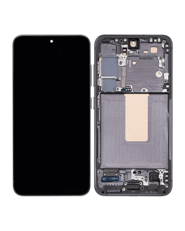 Pantalla OLED para Samsung Galaxy S23 5G con marco (Reacondicionada) (Verde)