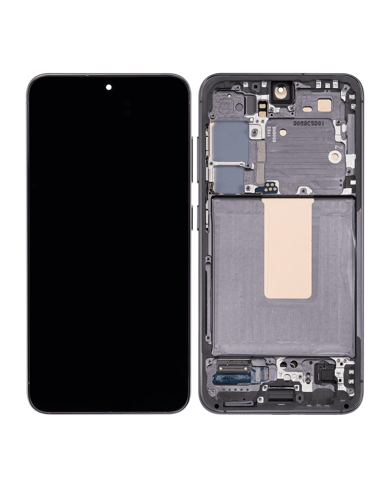 Pantalla OLED para Samsung Galaxy S23 5G con marco (Reacondicionada) (Verde)