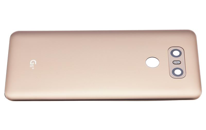 Tapa trasera con adhesivo preinstalado LG G6 en Guatemala, disponible en color Terra Gold.