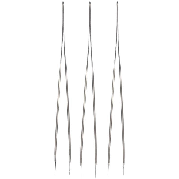 Set de 3 pinzas 3D de aleación super dura NS02/NS03/NS04 para reparación electrónica en Guatemala.