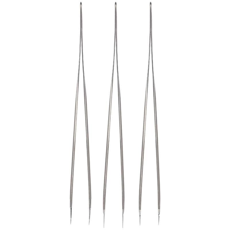 Set de 3 pinzas 3D de aleación super dura NS02/NS03/NS04 para reparación electrónica en Guatemala.