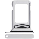 Bandeja doble SIM para iPhone 16e/17e A3083/A3517, color blanco, repuesto original Apple.
