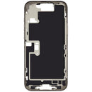 Encuentra la carcasa intermedia con botones de encendido y volumen para iPhone 16 Pro Max en Guatemala, disponible en grado A y color titanio natural.