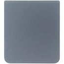 Tapa trasera de cristal gris para Samsung Galaxy Z Flip 3 5G, repuesto original SM-F711.