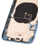 Tapa trasera para iPhone XR con componentes pequenos pre-instalados (Azul)