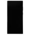 Pantalla OLED con marco para Samsung Galaxy S22 Ultra 5G (Usado original grado B/C) (Negro fantasma)