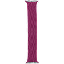 Correa trenzada Solo Loop original Apple Watch color magenta, compatible con 44mm, 45mm, 46mm y 49mm, talla 8 Medium.