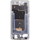 Chasis medio Samsung Galaxy S25 Edge 5G, color Titanium Icyblue/Silver, repuesto para reparación.