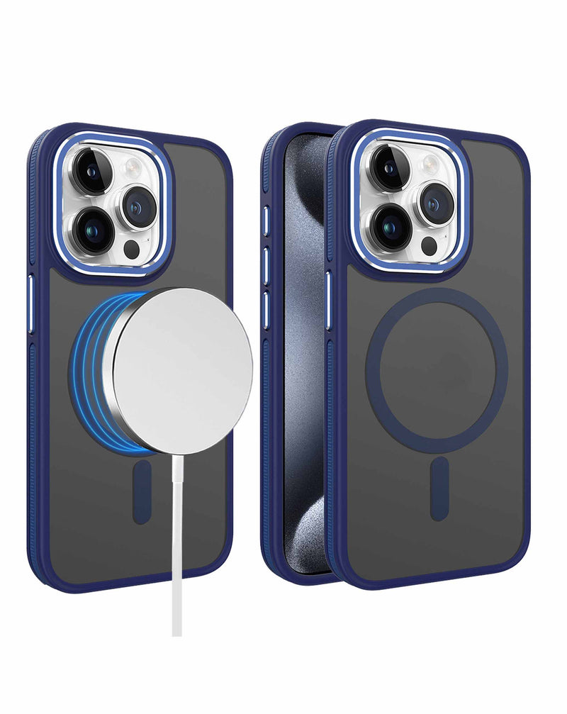 Encuentra la funda de carga inalámbrica slim antideslizante translúcida mate para iPhone 12 Pro Max en Guatemala.