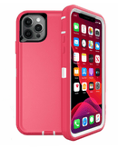 Case resistente iPhone 12 Pro Max (HOT PINK & WHITE)