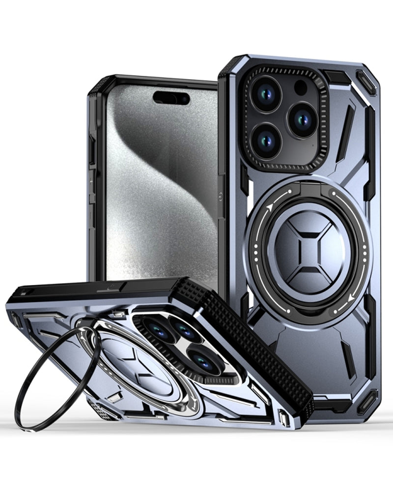 Encuentra la mejor funda robusta a prueba de golpes con portador de anillo incorporado para iPhone 12 Pro Max en Guatemala.