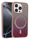 Funda con carga inalámbrica Bling Diamond Crystal ROSE GOLD para iPhone 12 Pro Max en Guatemala.