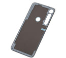 Tapa trasera de cristal azul oscuro para Motorola Moto G8 Plus (XT2019), repuesto para reparación.