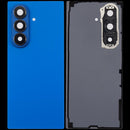 Tapa trasera azul sombra para Samsung Galaxy Z Fold 7 (F966) con lente de cámara, pieza de repuesto.