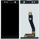Pantalla LCD y digitalizador OEM Sony Xperia XA2 Ultra negro sin marco para reemplazo y reparación.